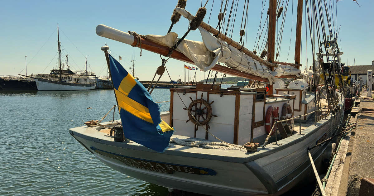 book a trip on the sailing ship klara marie